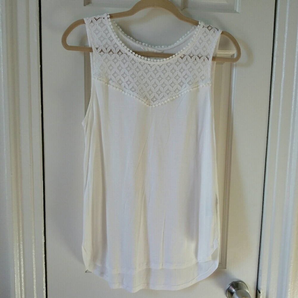 Simple White Blouse